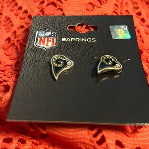 NFL RAMS earrings